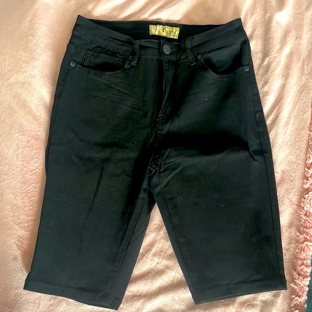 Black Long Shorts Hybrid & Company